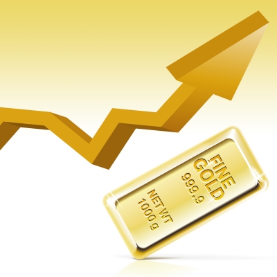 Emelkedő arany árfolyam